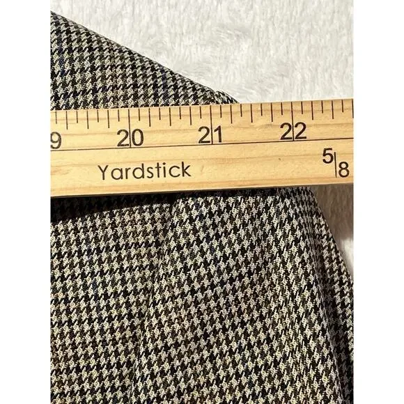 Ralph Lauren LRL Mens 52R Brown Houndstooth Casual Blazer Sport Coat - Picture 11 of 15